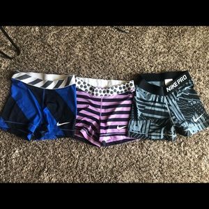 Nike spandex shorts XS